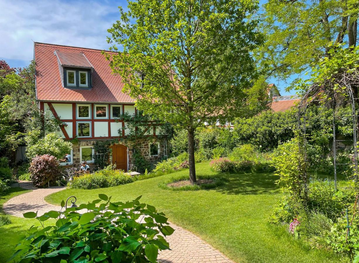 Ferienhaus Burgblick Munzenberg Luaran gambar