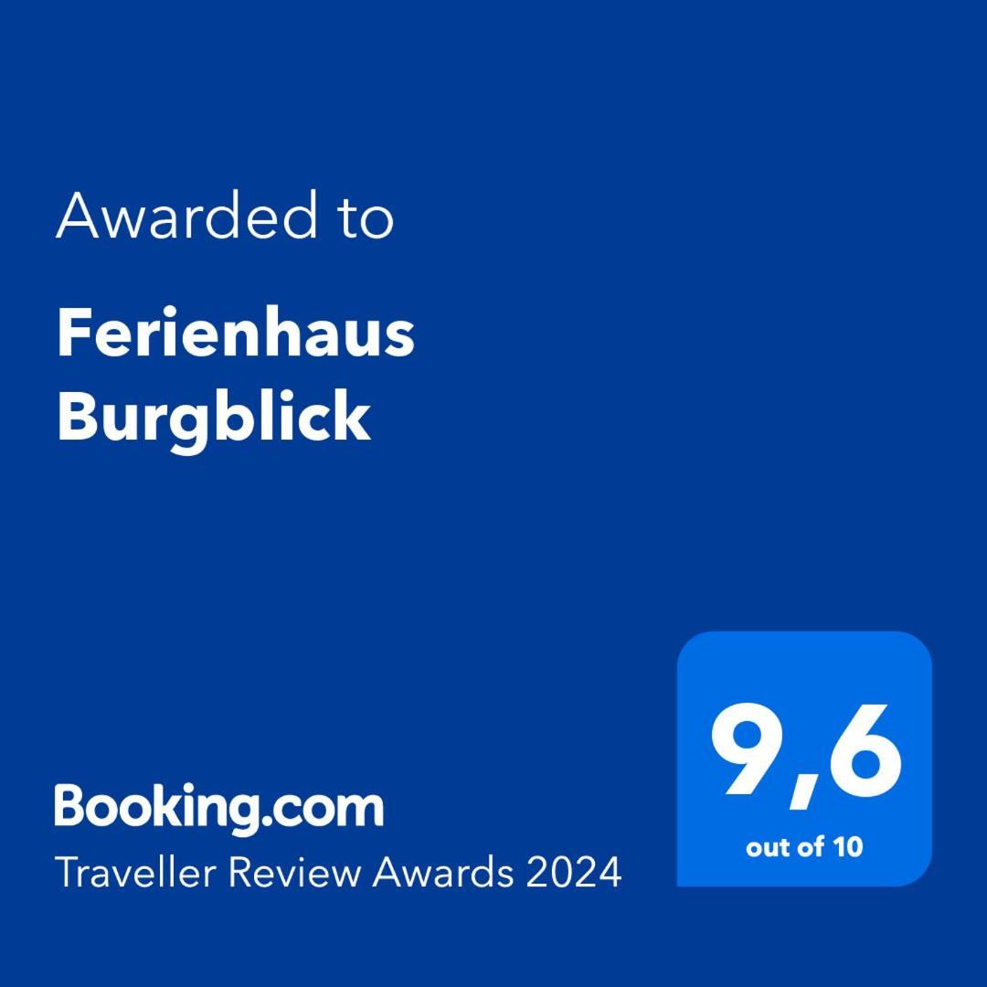 Ferienhaus Burgblick Munzenberg Luaran gambar